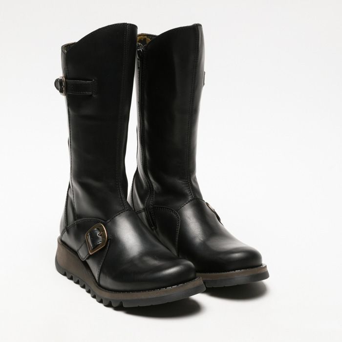 Fly London Women's MES2913FLY Long Boot - Black