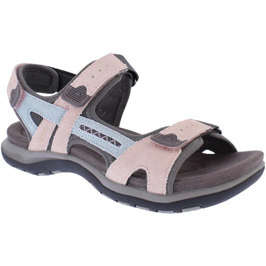 Free Spirit Women's 41064 Ziri Suede Leather Sandals Pastel / Multi