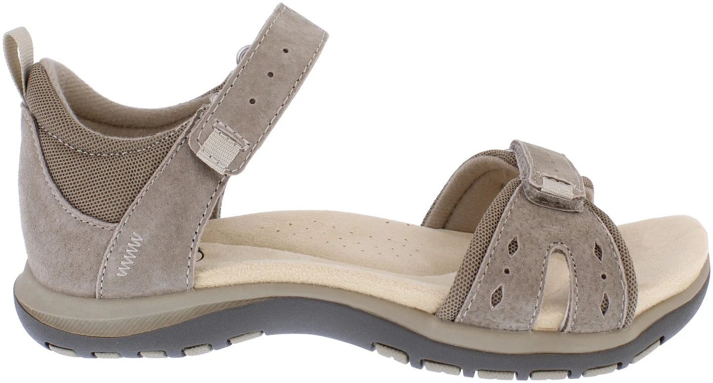 Free Spirit Women's 41154 Savannah Leather Sandals New Khaki