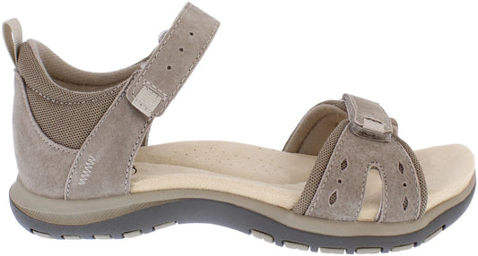 Free Spirit Women's 41154 Savannah Leather Sandals New Khaki