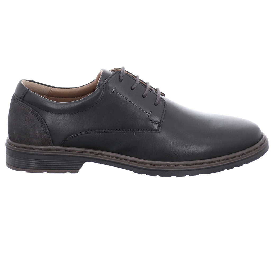 Josef Seibel Men's Alastair 01 Leather Loafer Shoes Black