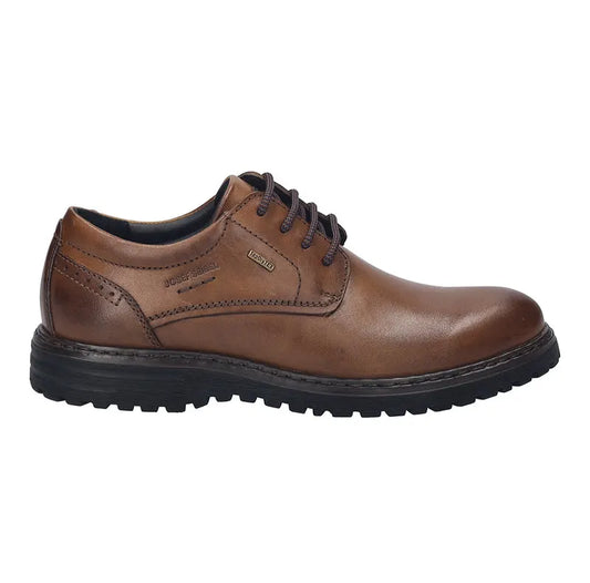 Josef Seibel Men's Erroll 50 Leather Casual Shoes Cognac Brown