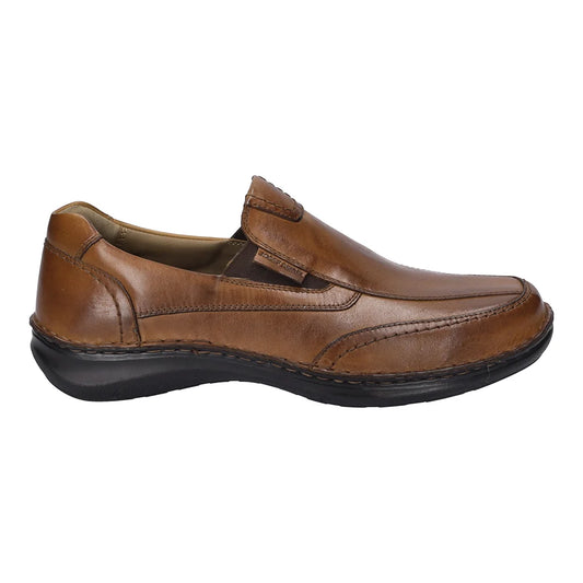 Josef Seibel Men's New Anvers 67 Slip On Shoe - Cognac Brown