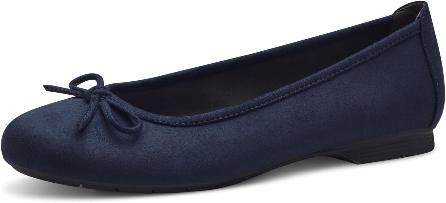 Jana Women's 8-22164-41 Softline Ballet Pumps Navy Blue
