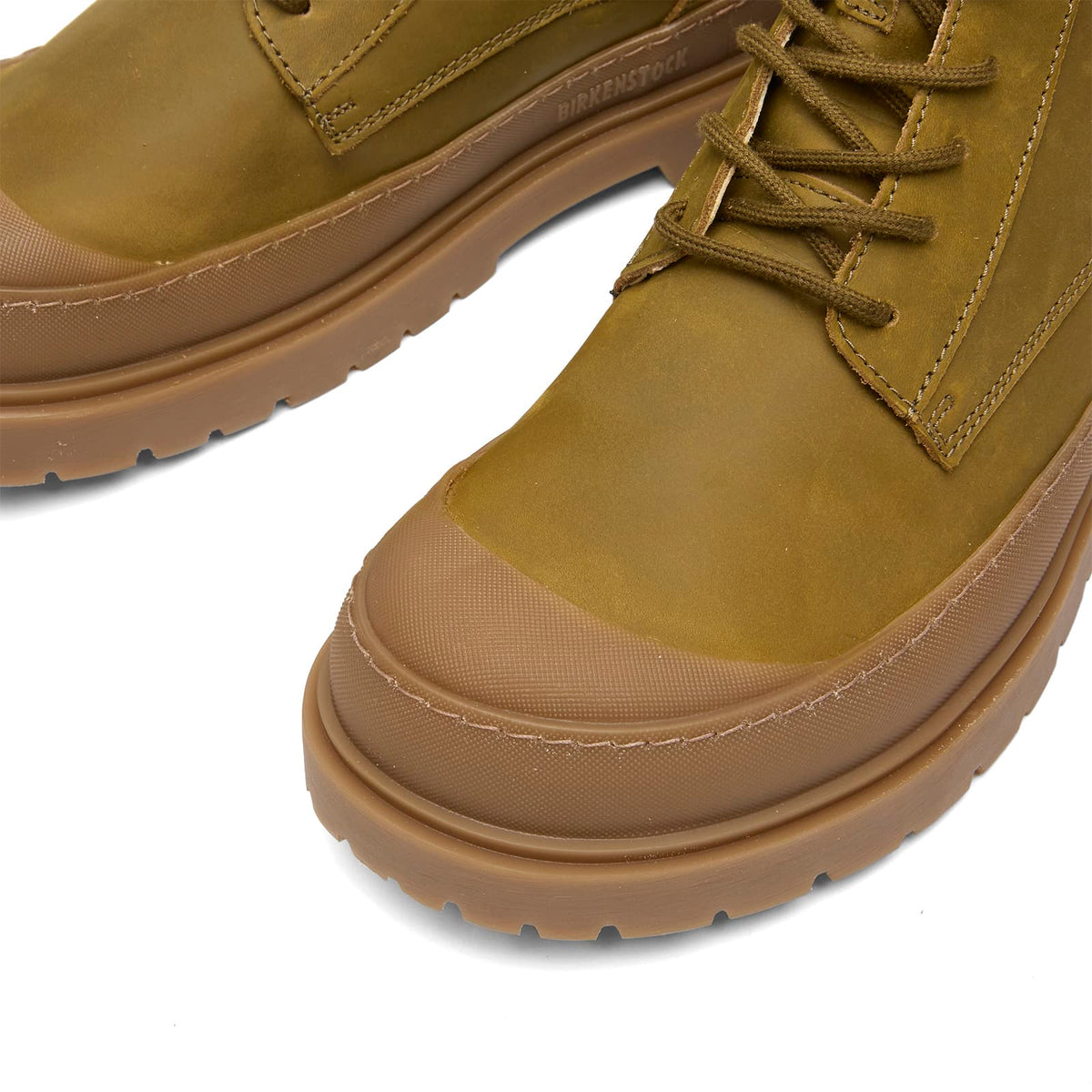 Birkenstock Men's Prescott Leather Lace-Up Boots Pine Green