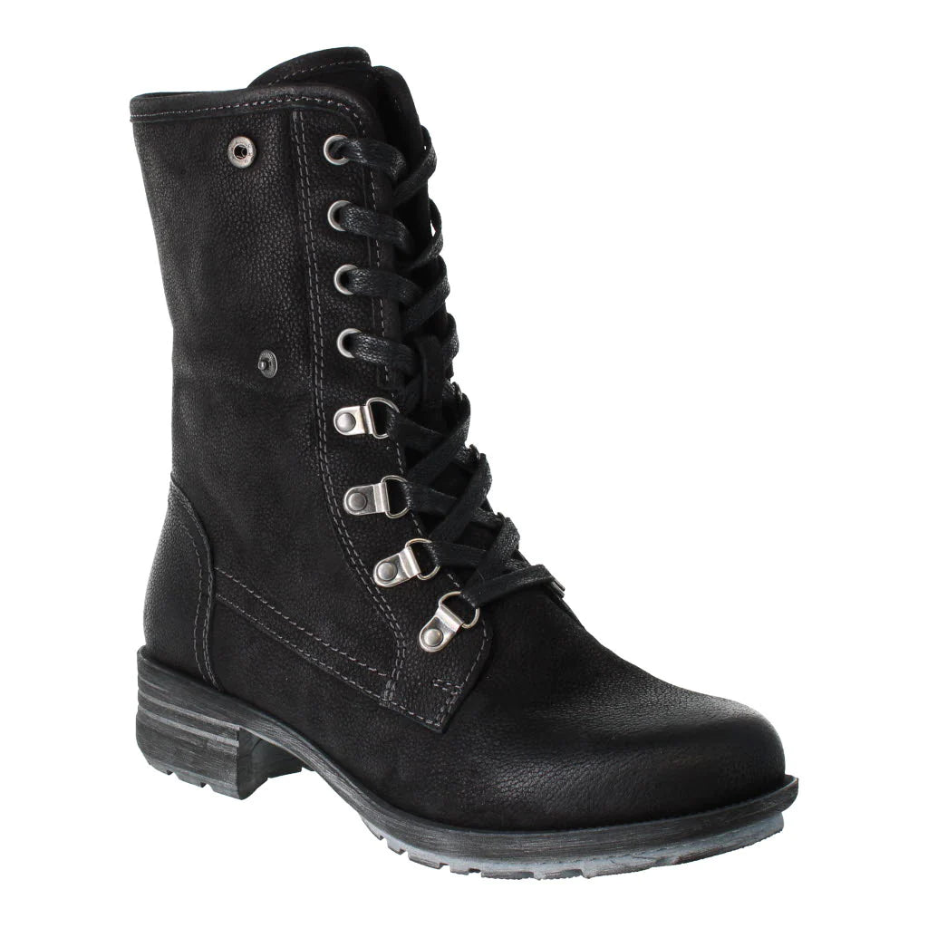 Josef Seibel Women's Susie 04 Mid-High Leather Boots Black