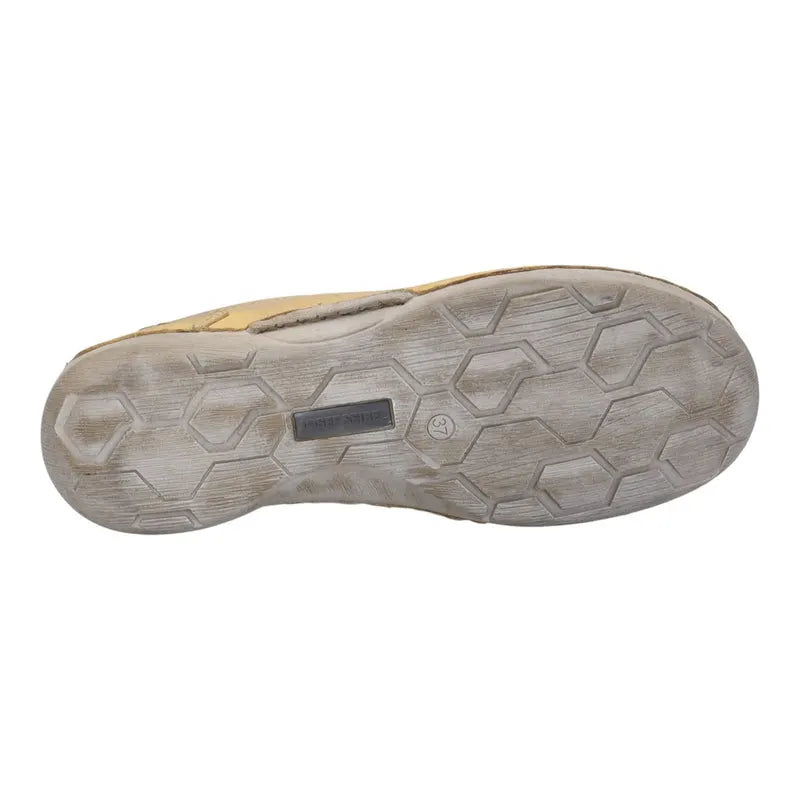 Josef Seibel Women's Fergey 56 Casual Leather Shoes Safran Yellow