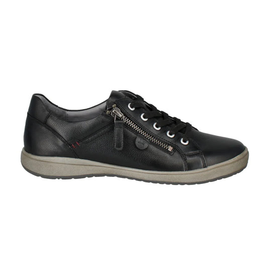 Josef Seibel Women's Caren 12 Leather Fashion Trainers Black