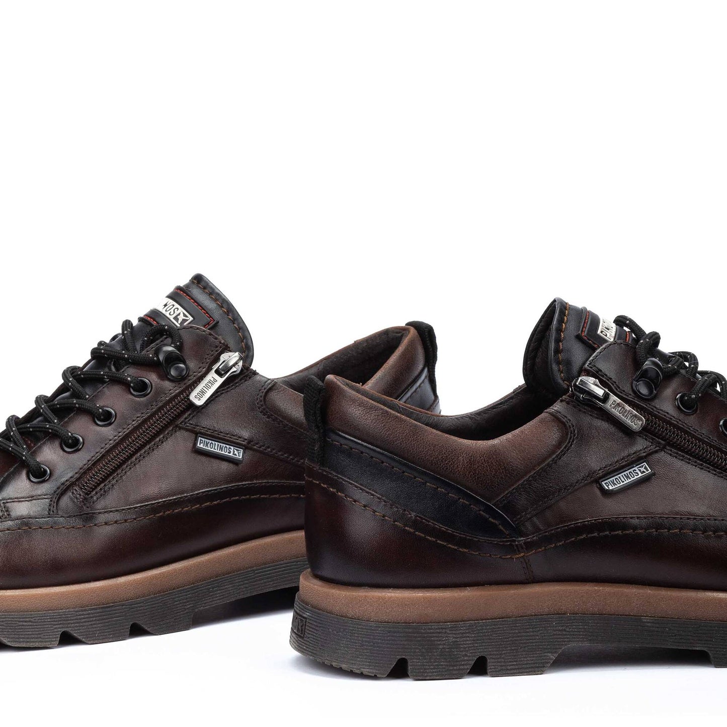 Pikolinos Men's Vigo M3M-4163C1 Leather Lace-Up Shoes Olmo Brown