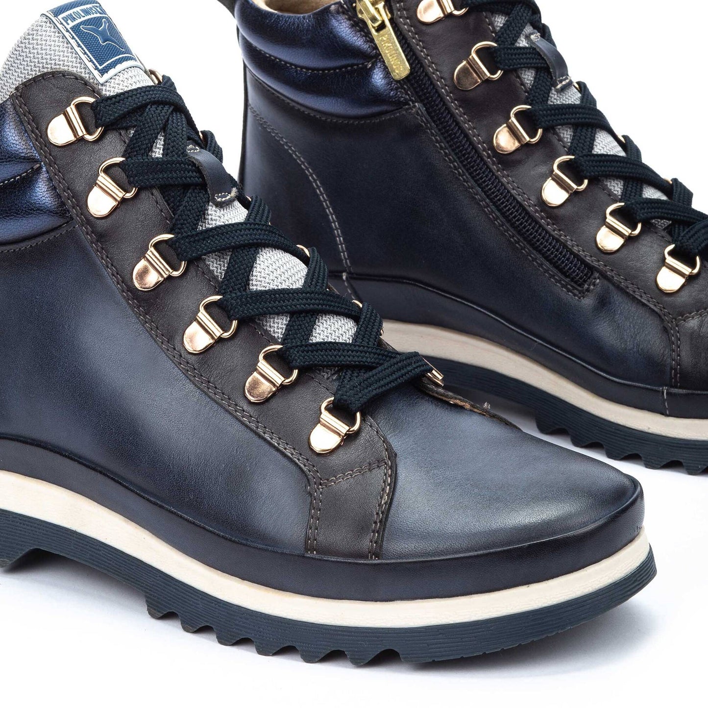 Pikolinos Women's Vigo W3W-8564C5 Leather Ankle Boots Blue
