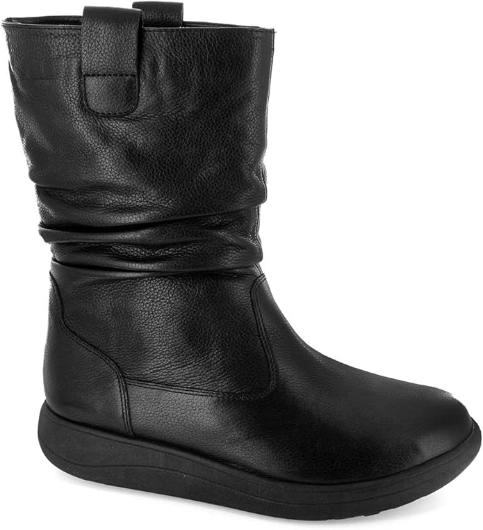 Strive Women's Fleur Leather Ankle Boots Black