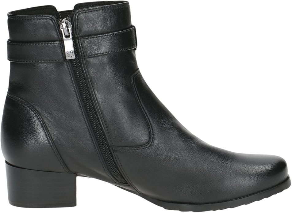 Caprice Women's 9-25420-43 Leather Ankle Boots Black