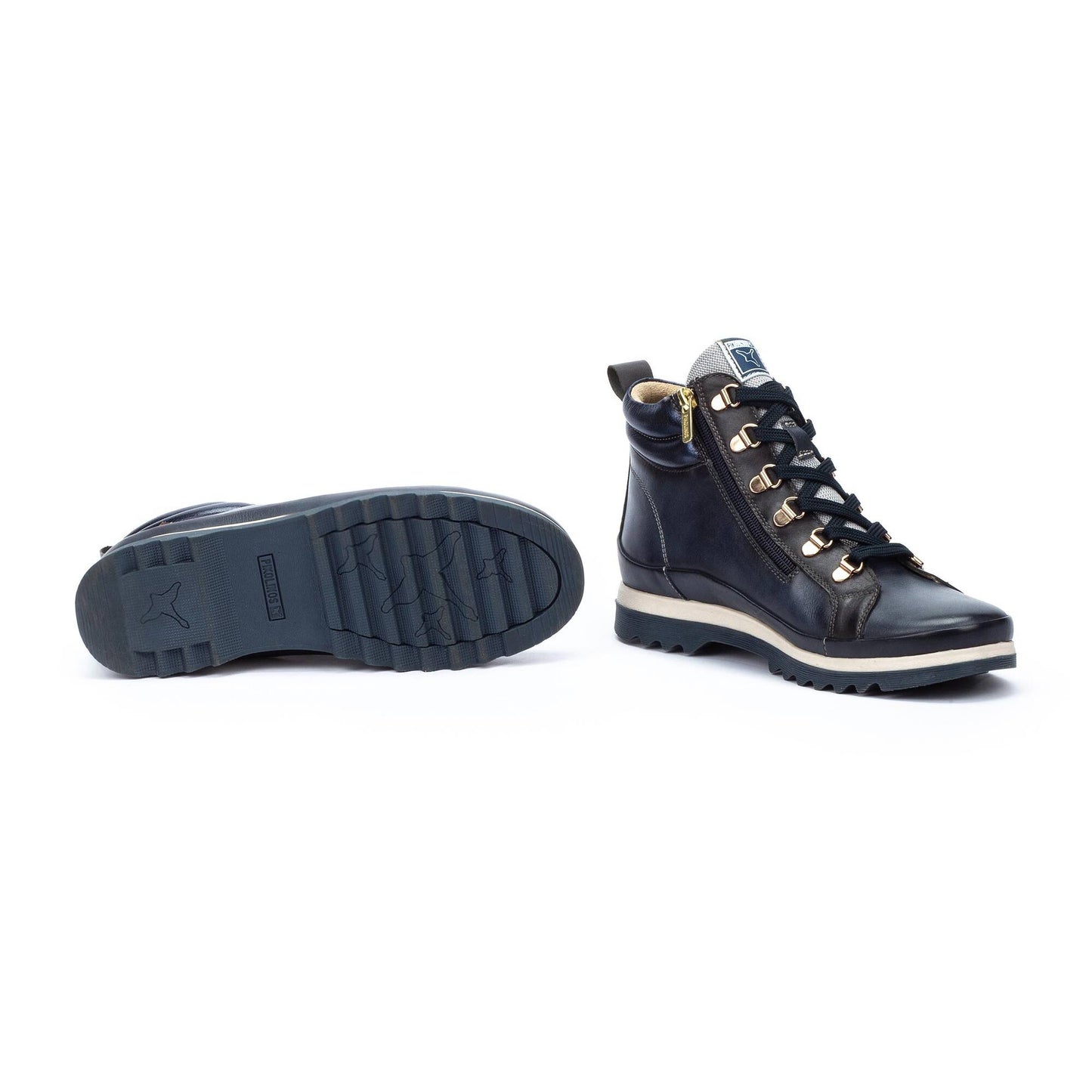 Pikolinos Women's Vigo W3W-8564C5 Leather Ankle Boots Blue