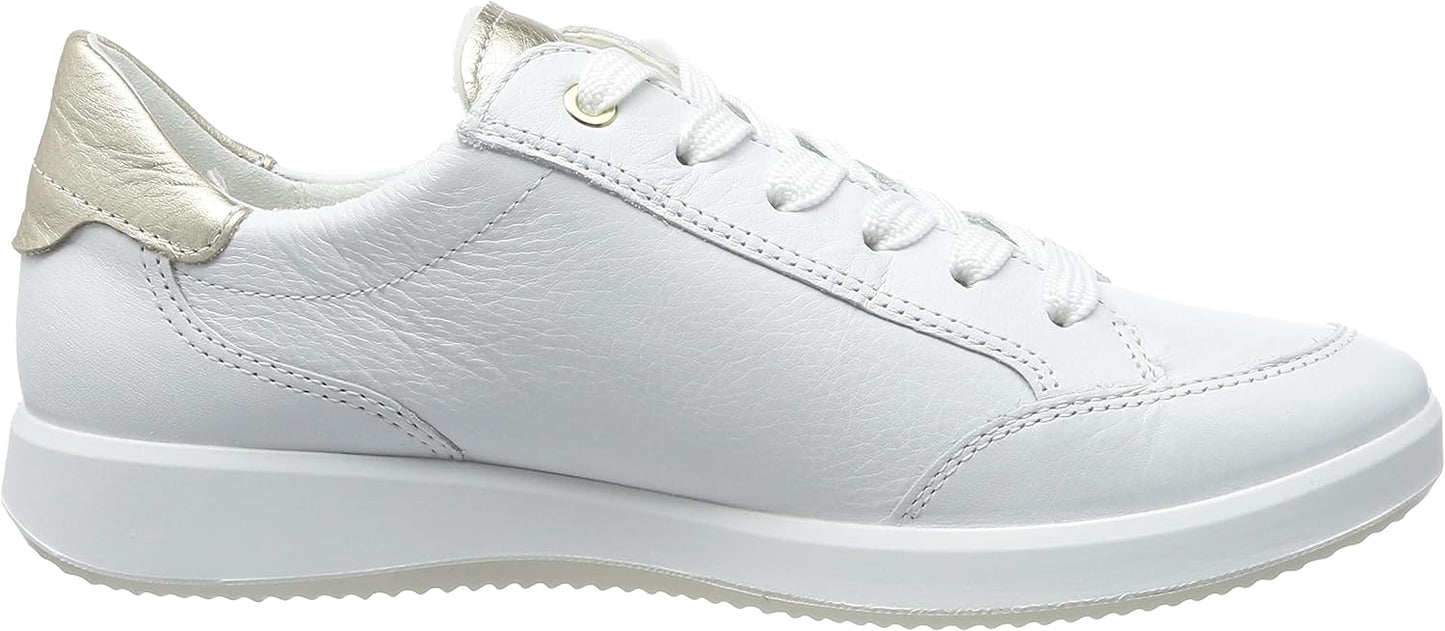 Ara Women's 1223901 Roma Leather Sneakers White Platinum
