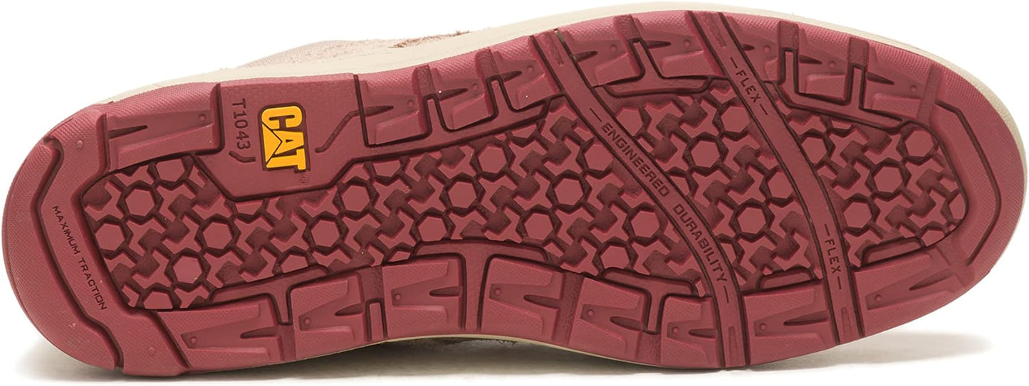CAT Caterpillar Men's P725609 Colfax Suede Leather Shoes Greige