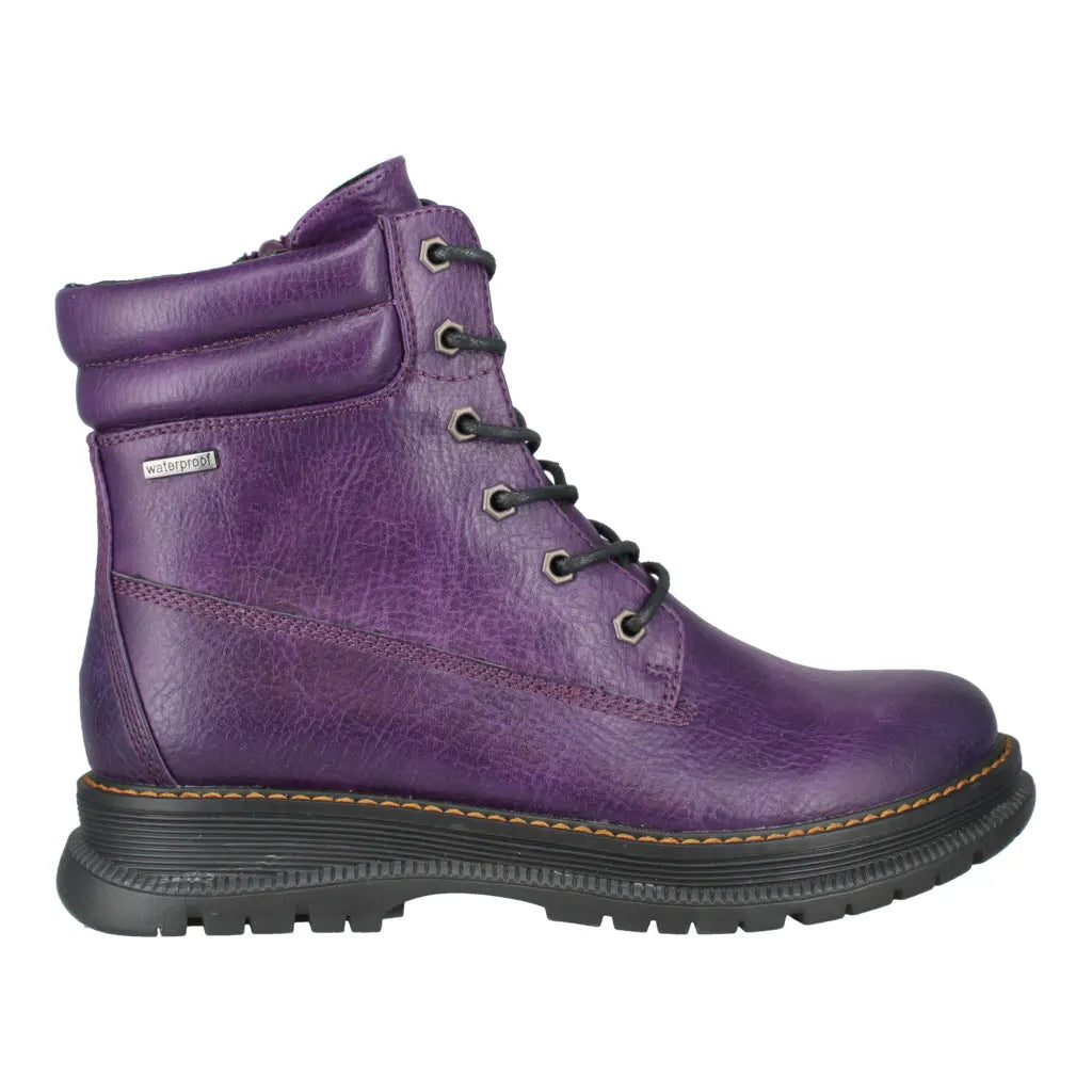 Josef Seibel Women's Westland Peyton 01 Vegan Waterproof Comfort Boots Purple