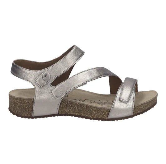Josef Seibel Women's Tonga 25 Leather Strap Sandals Champaign