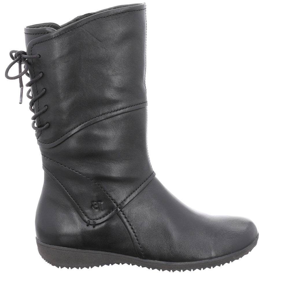 Josef Seibel Women's Naly 07 Leather Ankle Boots Black