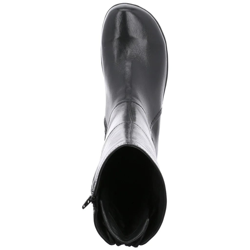 Josef Seibel Women's Naly 07 Leather Ankle Boots Black
