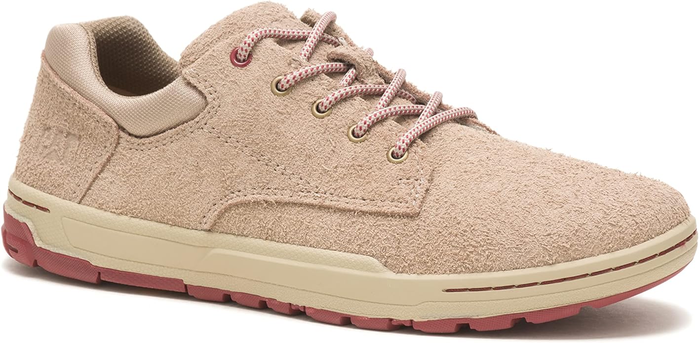 CAT Caterpillar Men's P725609 Colfax Suede Leather Shoes Greige