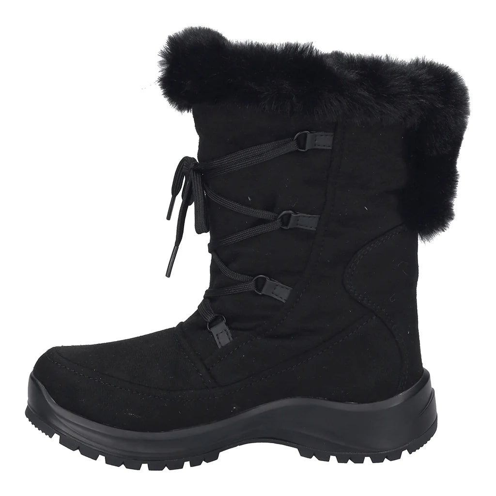 Josef Seibel Women's Colorado 52 Waterproof Winter Boots Black