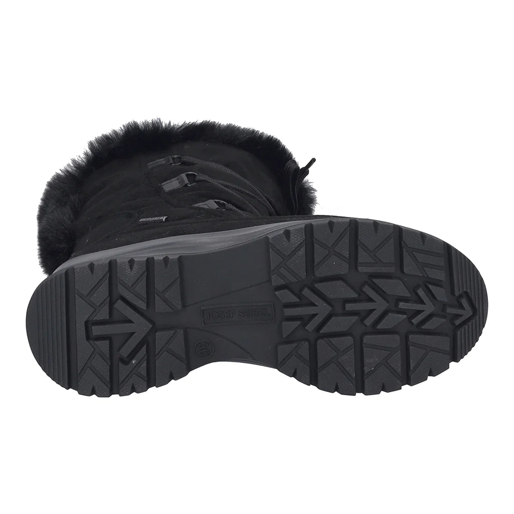 Josef Seibel Women's Colorado 52 Waterproof Winter Boots Black