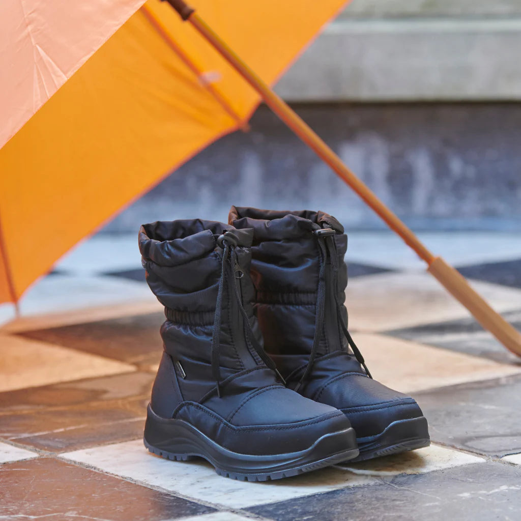 Josef Seibel Women's Colorado 58 Waterproof Winter Boots Black