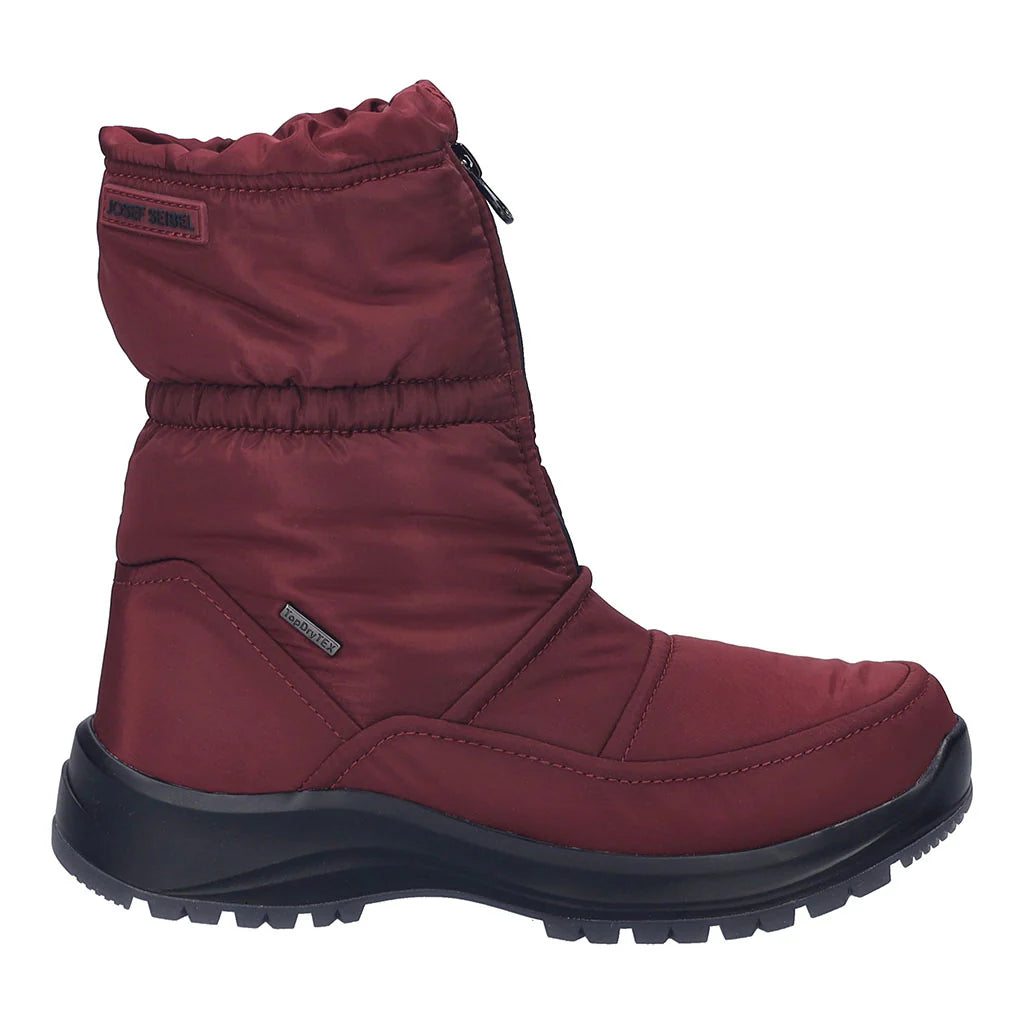 Josef Seibel Women's Colorado 58 Waterproof Winter Boots Berry Red