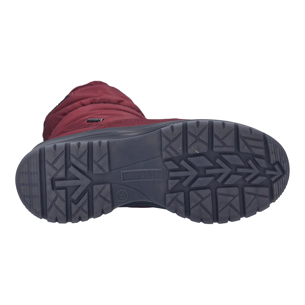 Josef Seibel Women's Colorado 58 Waterproof Winter Boots Berry Red