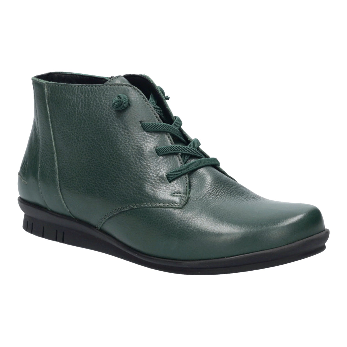 Josef Seibel Women's Violet 03 Leather Ankle Boots Bosco Green