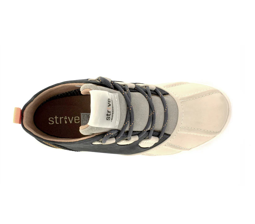 Strive Women's Bree WP Leather Ankle Boots Navy Blue