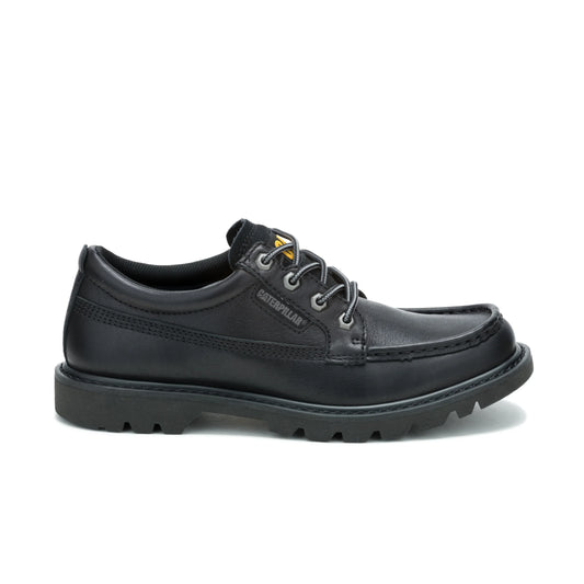 CAT Caterpillar Men's P726069 Colorado Moc Toe Low Leather Shoes Black