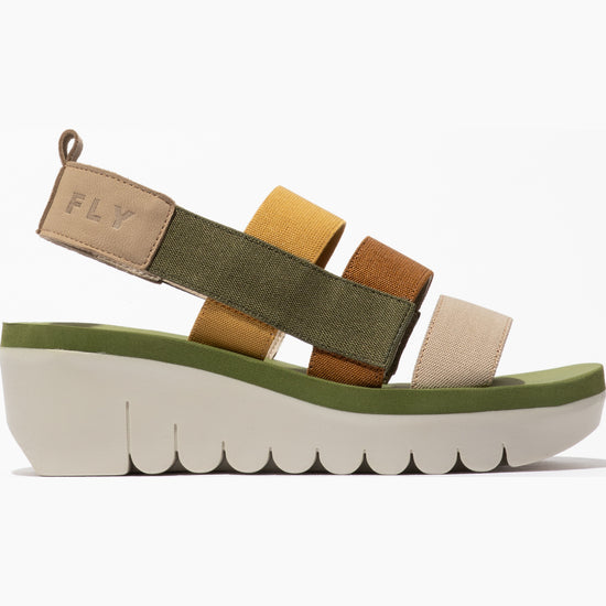 Fly London Women's YERE847FLY Strappy Sandals Cloud Beige