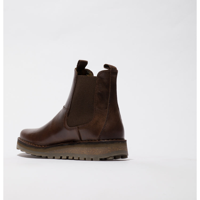 Fly London Men's TUVI29FLY Chelsea Ankle Boots Dark Brown
