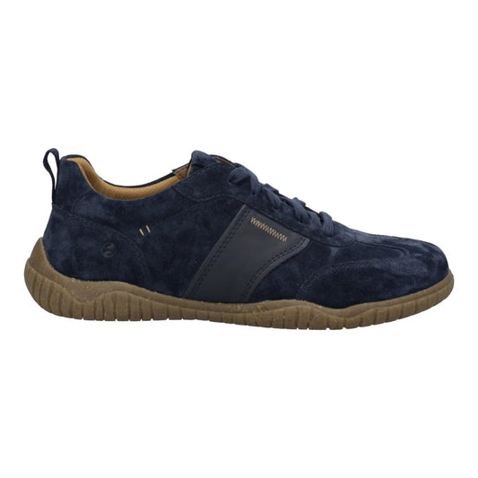 Josef Seibel Men's Wallace 07 Leather Casual Shoes Indigo Blue
