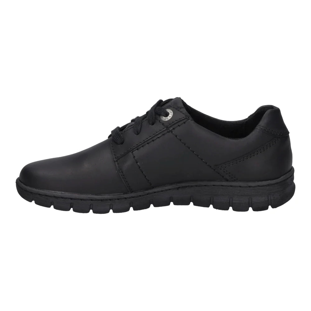 Josef Seibel Women's Steffi 59 Leather Comfort Trainers Black