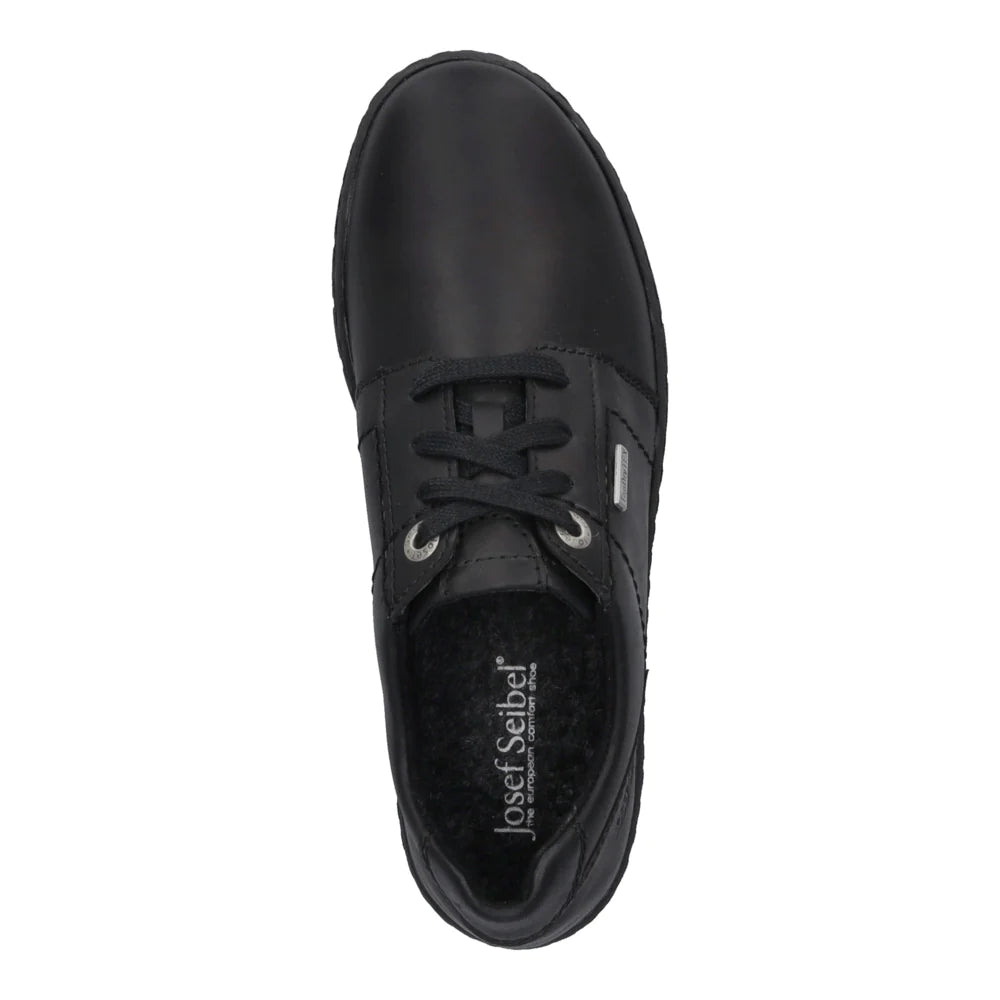 Josef Seibel Women's Steffi 59 Leather Comfort Trainers Black