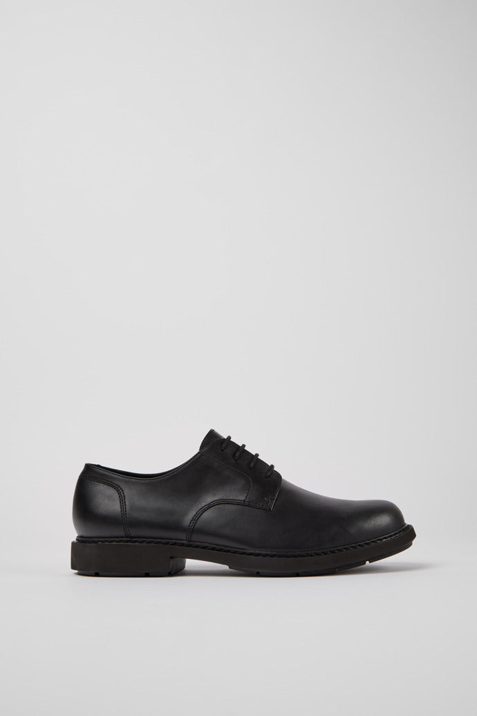 Camper Men's K100152 Leather Formal Shoes Neuman Black