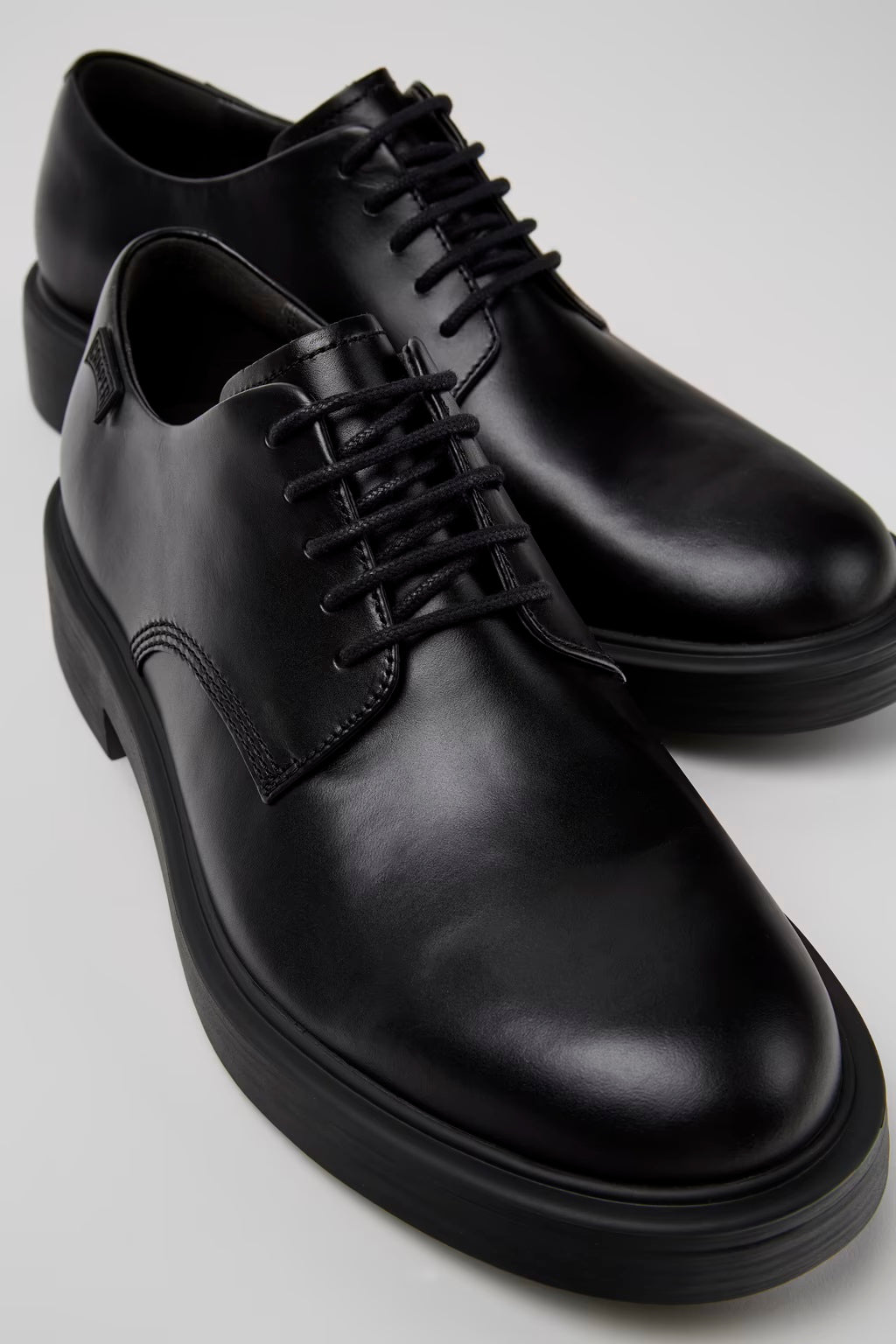 Camper Men's K10079 Dean Leather Formal Shoes Black