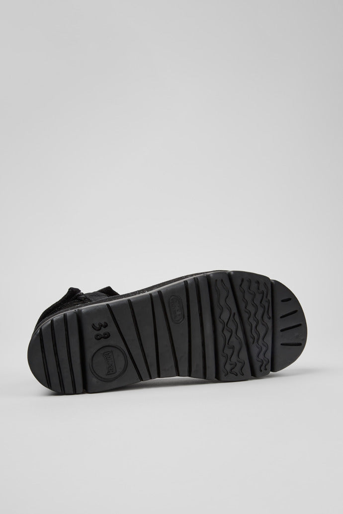 Camper Women's K200851 Oruga Strap Sandals Black
