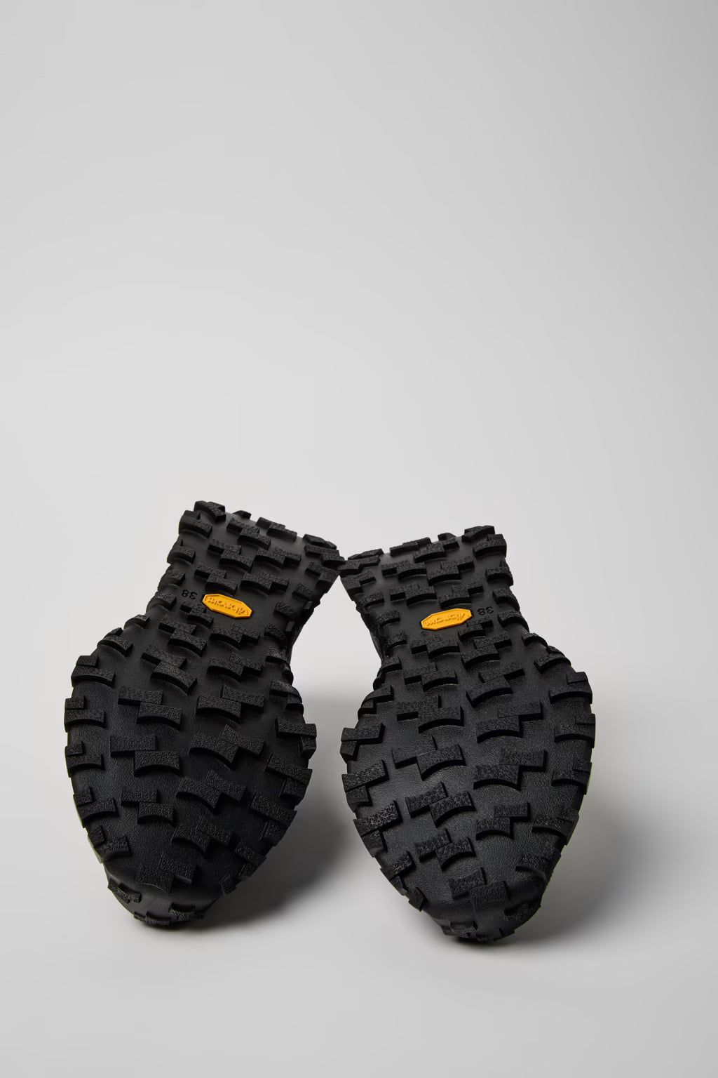 Camper Women's K201462 Drift Trail Textile Leather Sneakers Black Multi