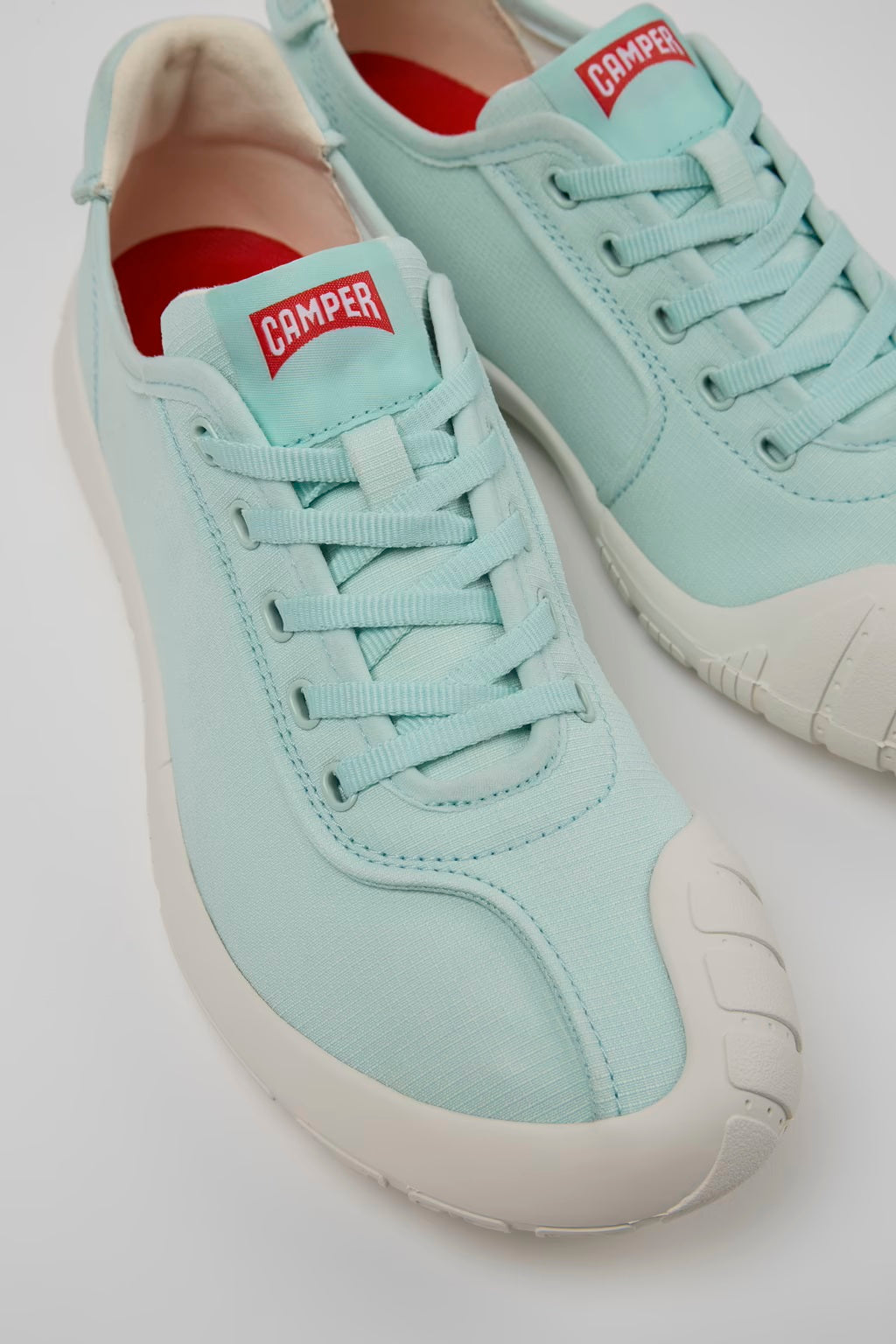Camper Women's K201542 Peu Path Textile Sneakers Blue