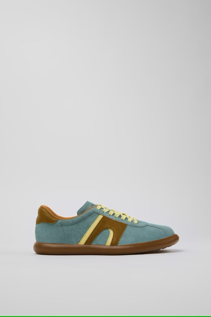 Camper Women's K201608 Pelotas Soller Nubuck Leather Sneakers Multicolour
