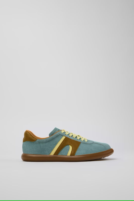 Camper Women's K201608 Pelotas Soller Nubuck Leather Sneakers Multicolour