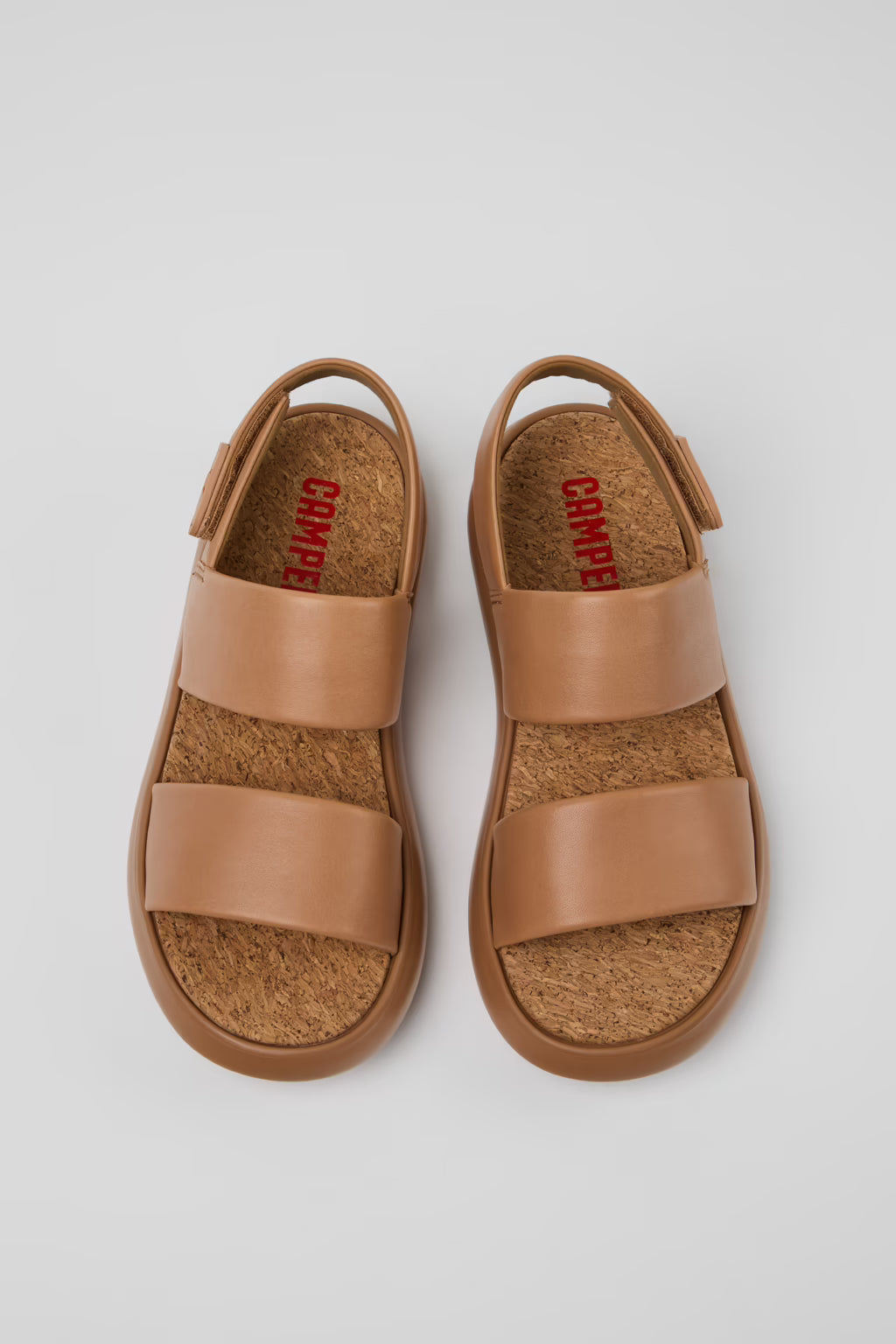 Camper Women's K201772 Pelotas Flota Flat Sandals Nude