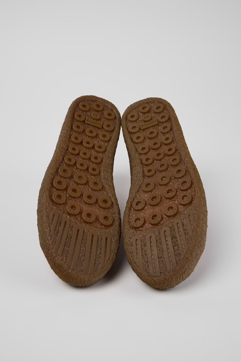 Camper Women's K201824 Peu Terreno Leather Sneakers Burgundy/Orange