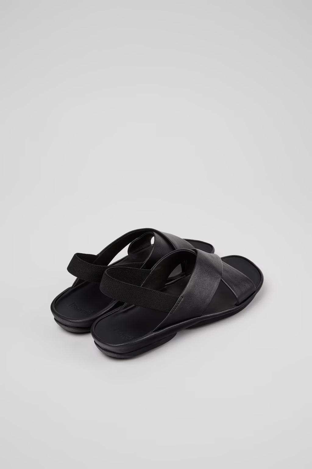Camper Women's K201926-005 Right Isla Leather Sandals Black