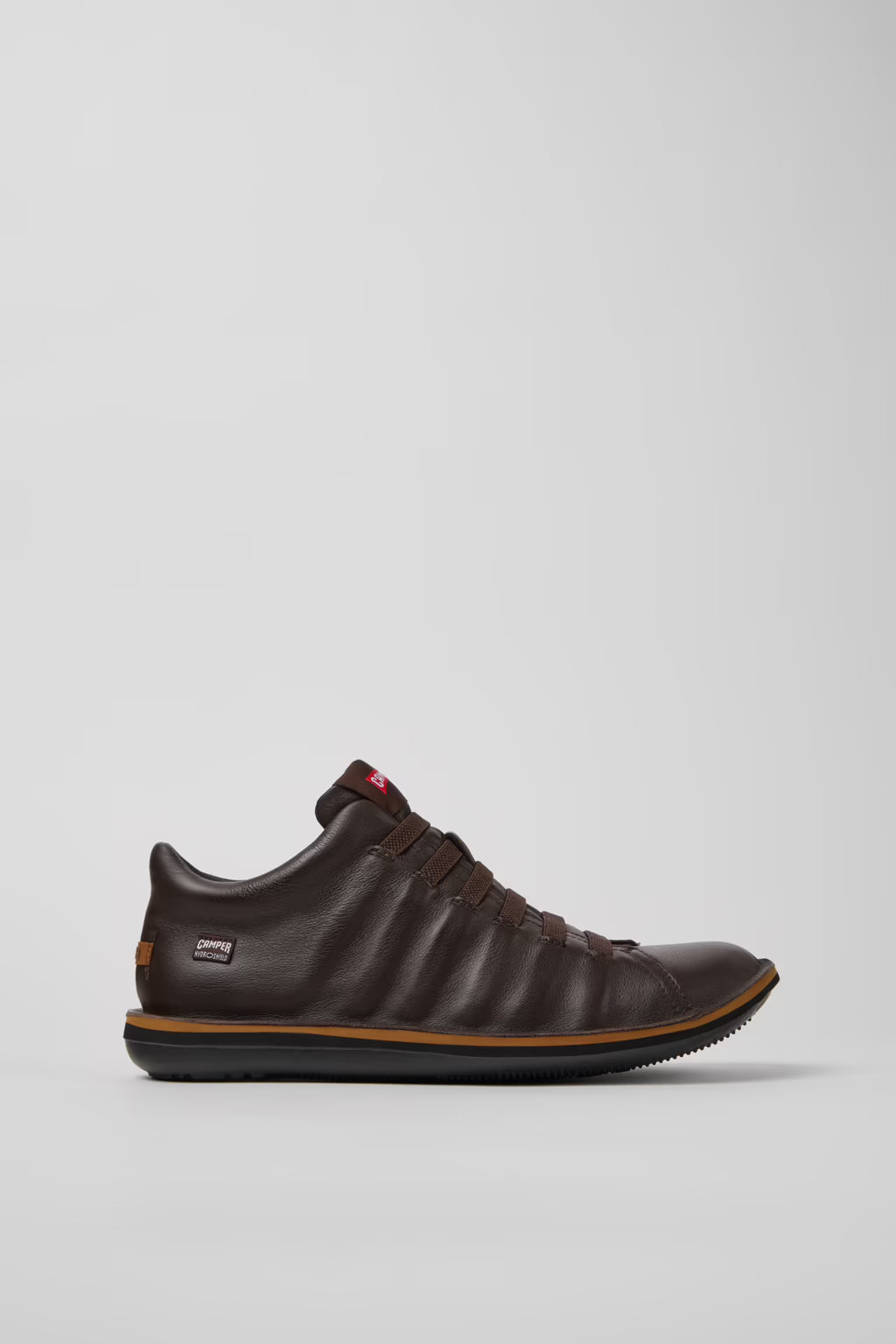 Camper Men's K300479 Beetle Leather Ankle Boot Sneakers Brown