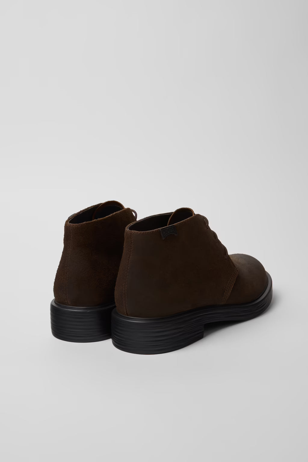 Camper Men's K300493 Dean Nubuck Leather Ankle Boots Brown