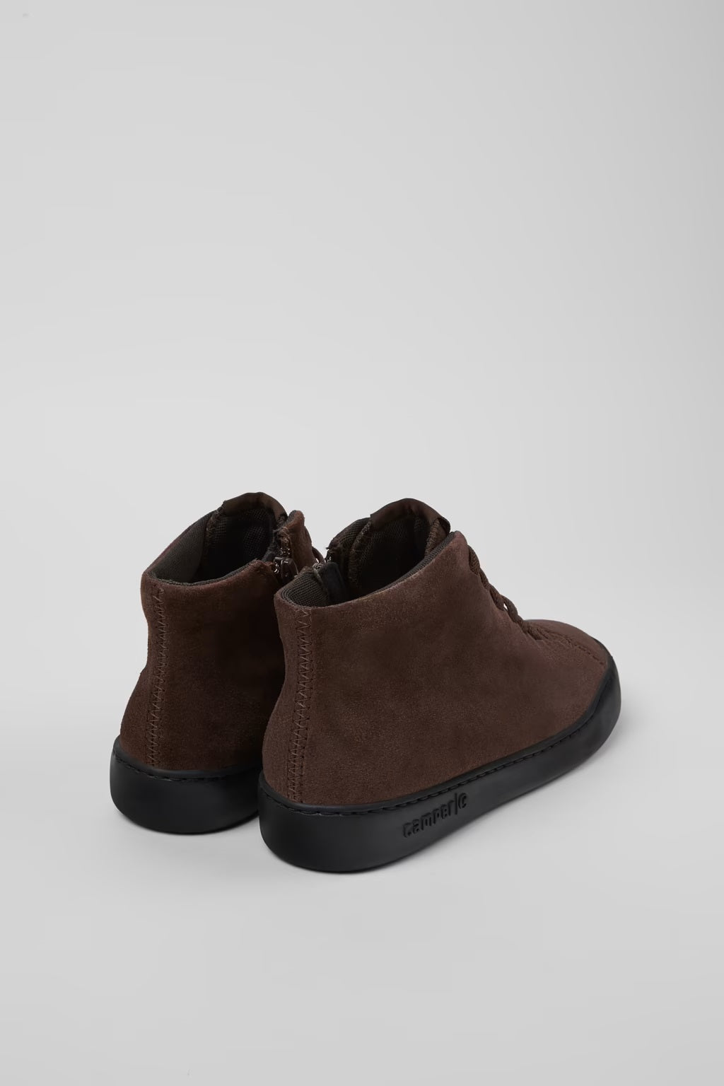 Camper Women's K400422 Peu Touring Ankle Boots Brown